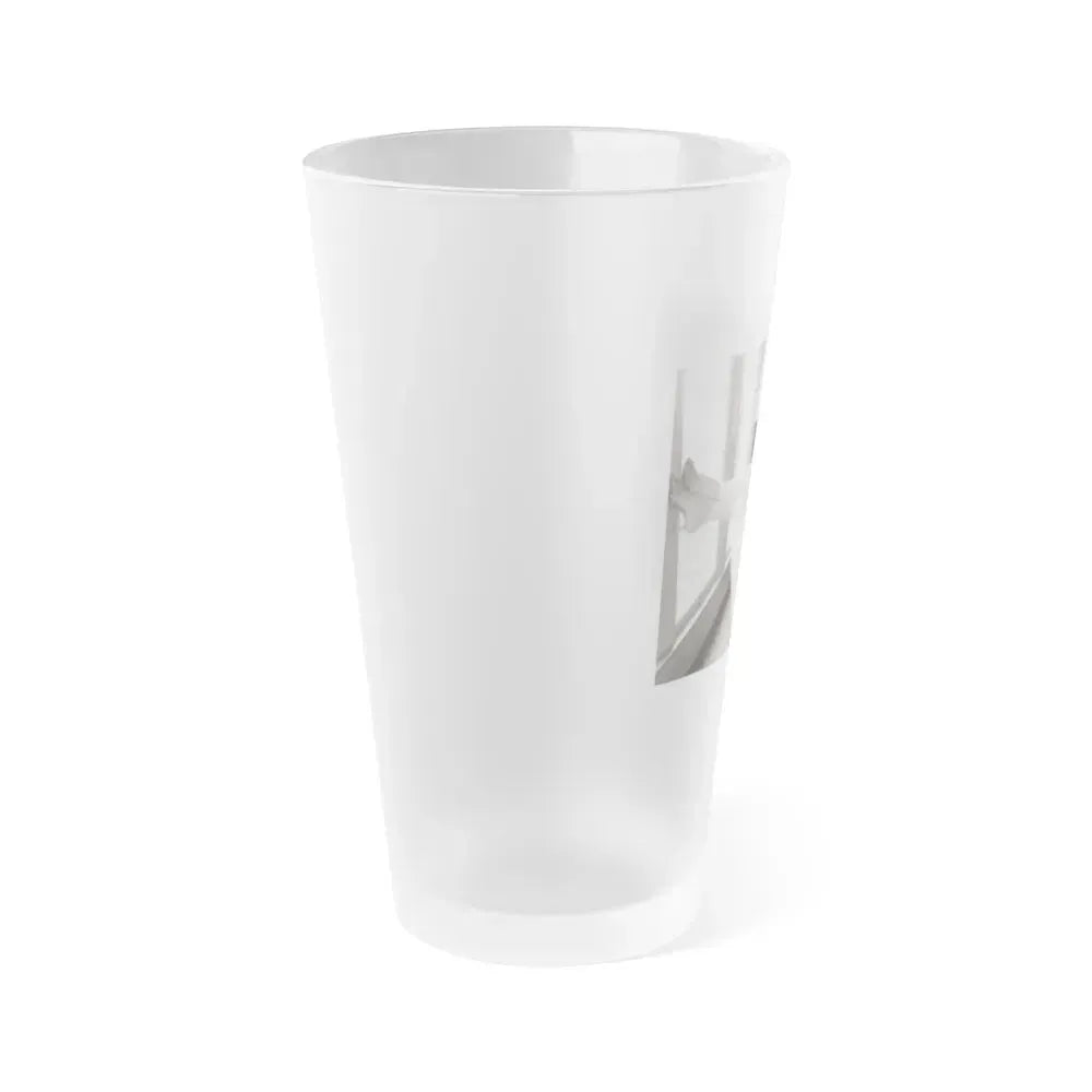 Allison Hayes #160 (Vintage Female Icon) Frosted Pint Glass 16oz - Go Mug Yourself