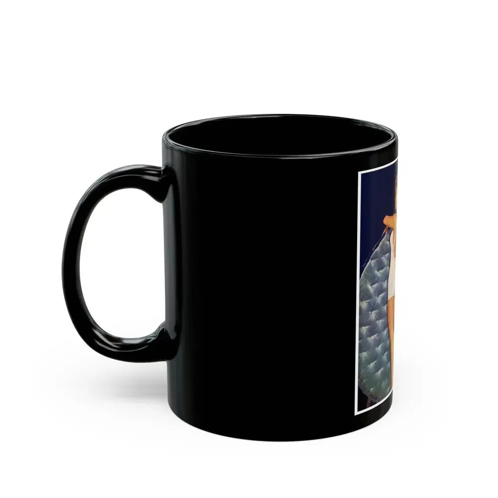 Allison Hayes #163 (Vintage Female Icon) Black Coffee Mug - Go Mug Yourself