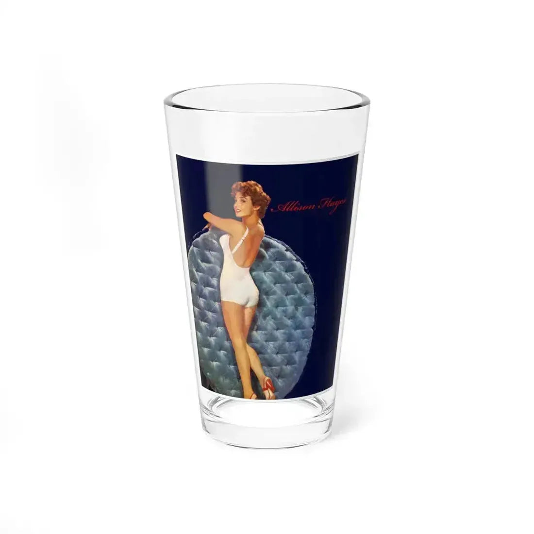 Allison Hayes #163 (Vintage Female Icon) Pint Glass 16oz 16oz - Go Mug Yourself