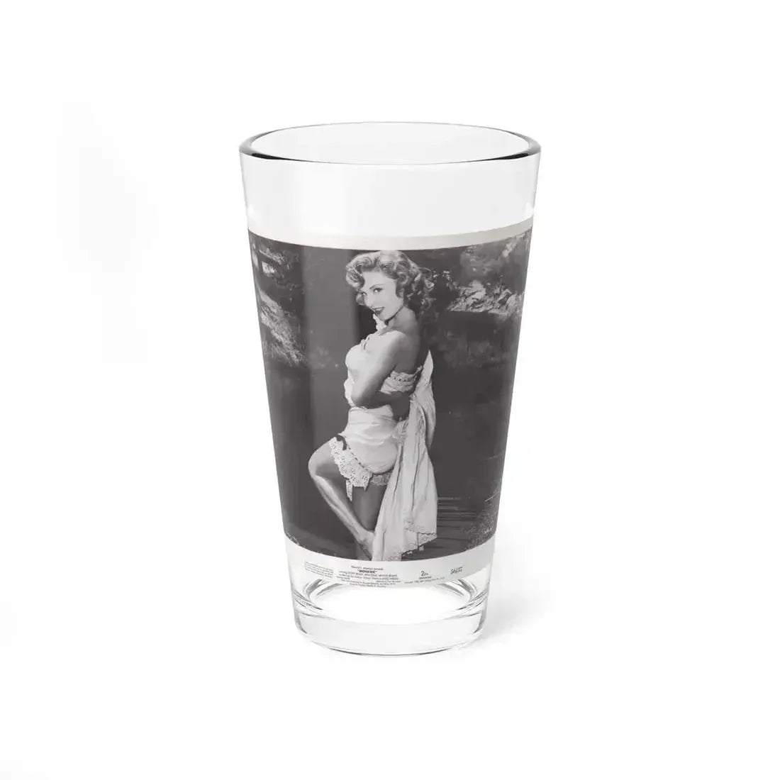 Allison Hayes #165 (Vintage Female Icon) Pint Glass 16oz 16oz - Go Mug Yourself