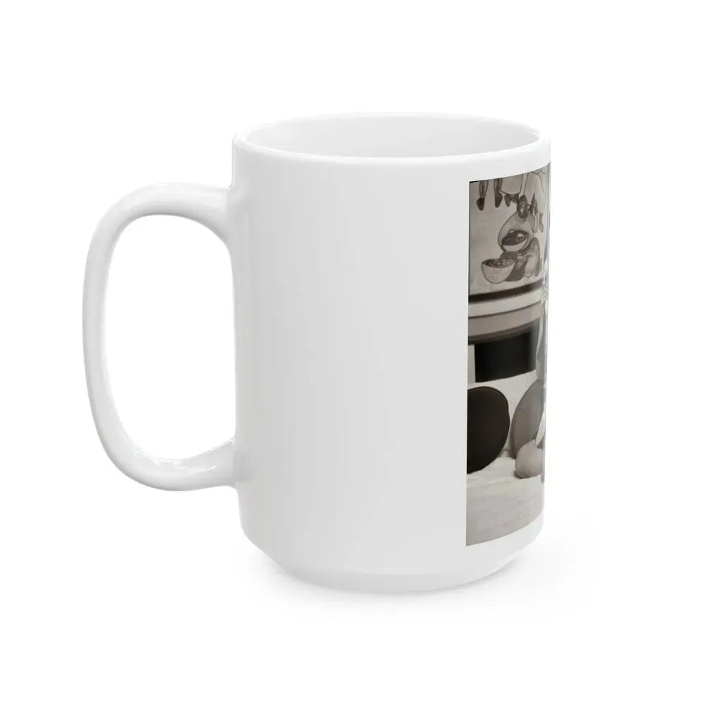 Allison Hayes #173_1 (Vintage Female Icon) White Coffee Mug - Go Mug Yourself