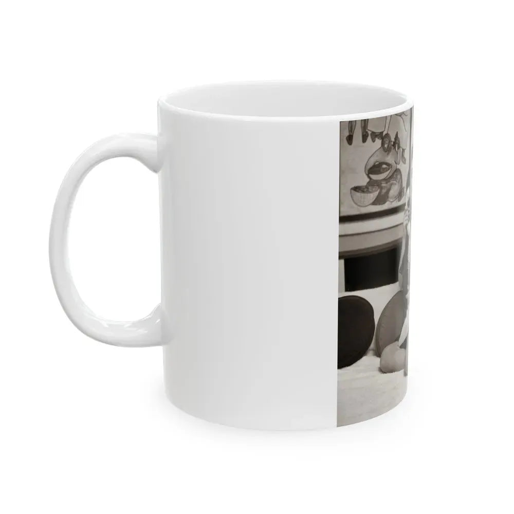 Allison Hayes #173_1 (Vintage Female Icon) White Coffee Mug - Go Mug Yourself