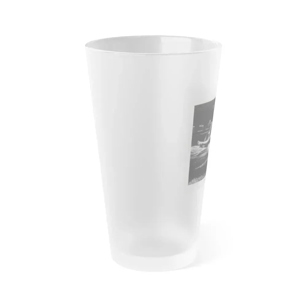 Allison Hayes #174 (Vintage Female Icon) Frosted Pint Glass 16oz - Go Mug Yourself