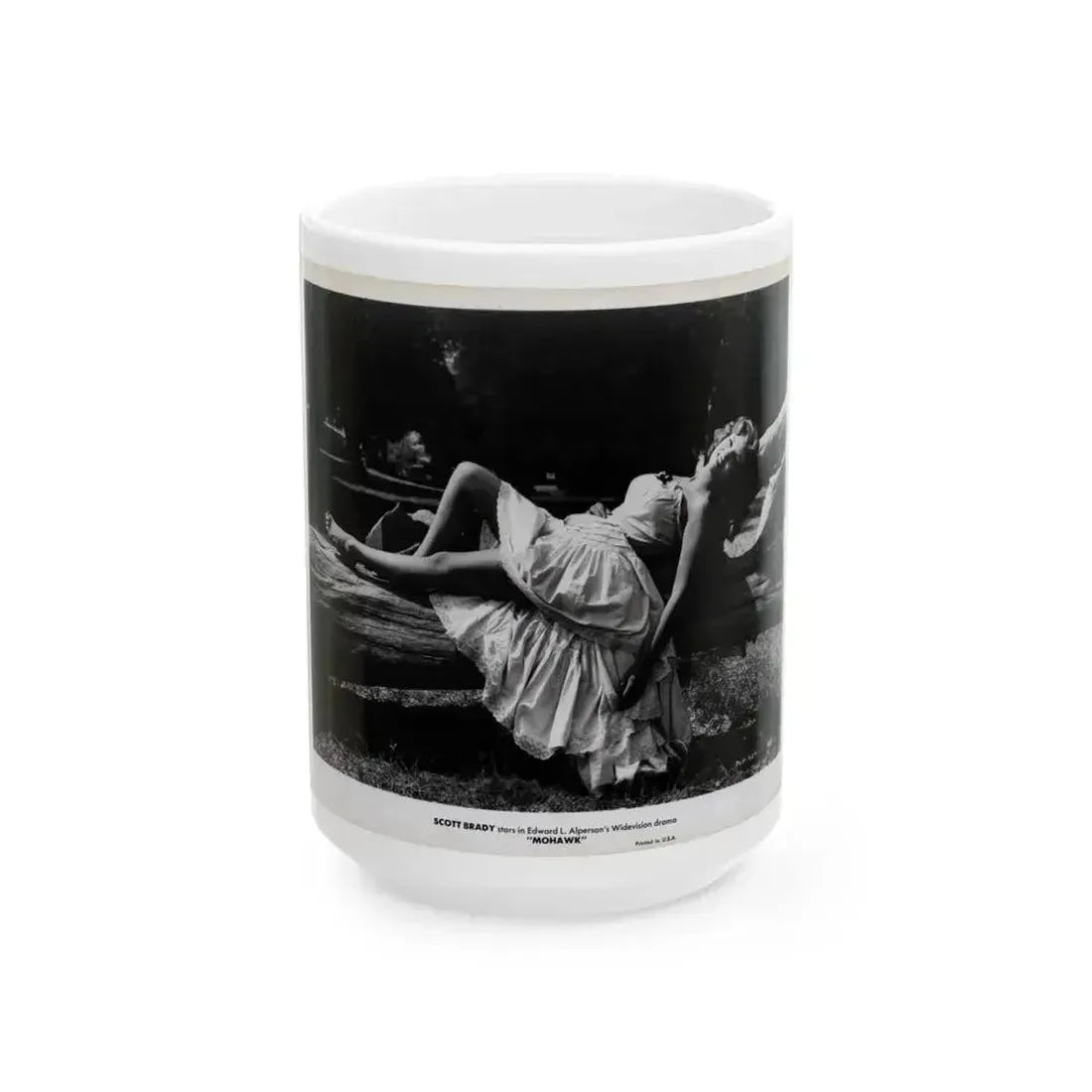 Allison Hayes #174 (Vintage Female Icon) White Coffee Mug 15oz - Go Mug Yourself