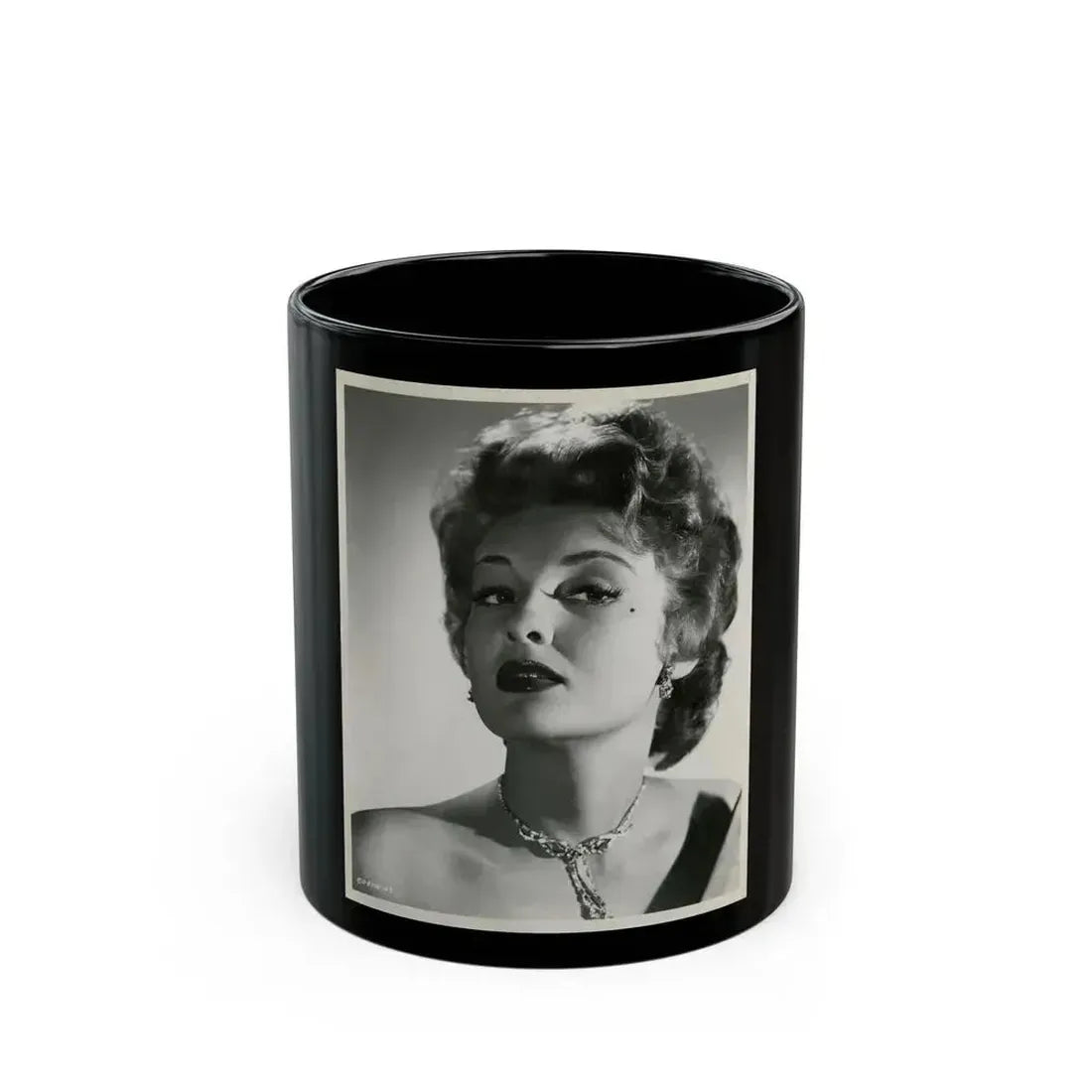 Allison Hayes #175 (Vintage Female Icon) Black Coffee Mug 11oz - Go Mug Yourself