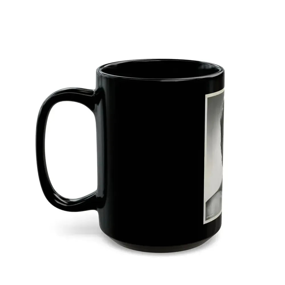 Allison Hayes #175 (Vintage Female Icon) Black Coffee Mug - Go Mug Yourself