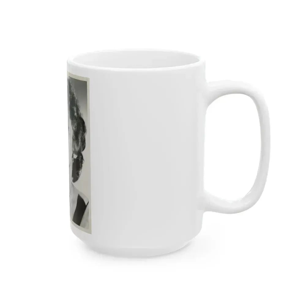 Allison Hayes #175 (Vintage Female Icon) White Coffee Mug - Go Mug Yourself