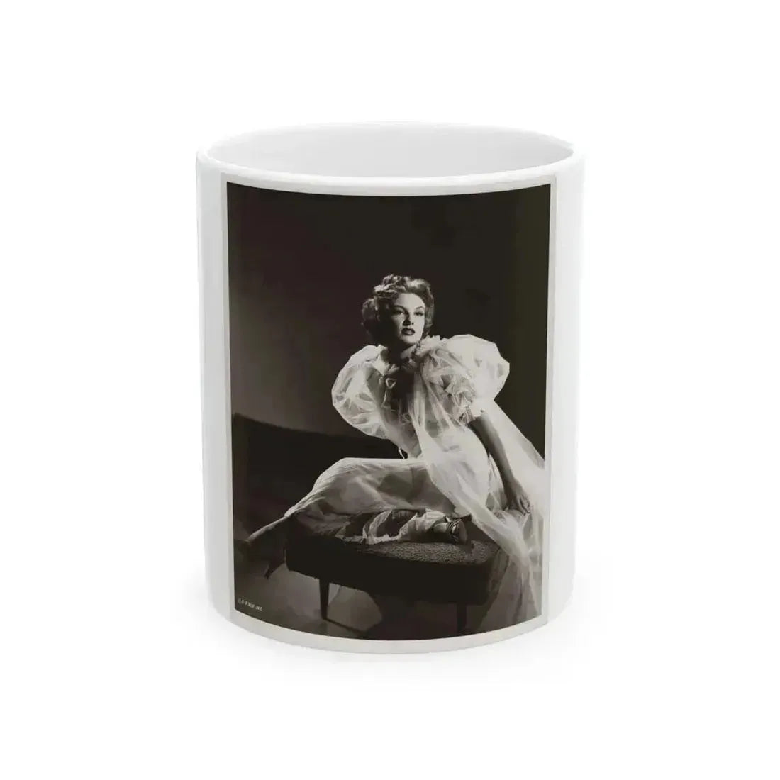 Allison Hayes #177 (Vintage Female Icon) White Coffee Mug 11oz - Go Mug Yourself