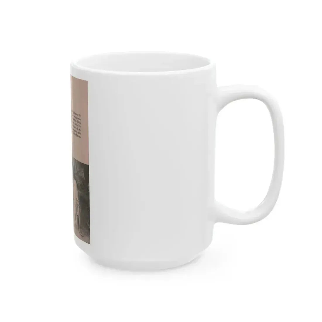Allison Hayes #178 - 1 Page of 1 with, 2 B&W Photos & Caption from Bold Pocket Mag. Jan. '56 (Vintage Female Icon) White Coffee Mug - Go Mug Yourself