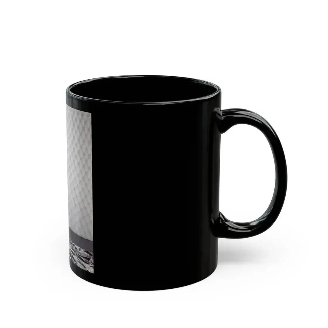 Allison Hayes #18 - B&W Full Body One Piece Swimsuit Cheesecake Pin-Up Photo (Vintage Female Icon) Black Coffee Mug - Go Mug Yourself