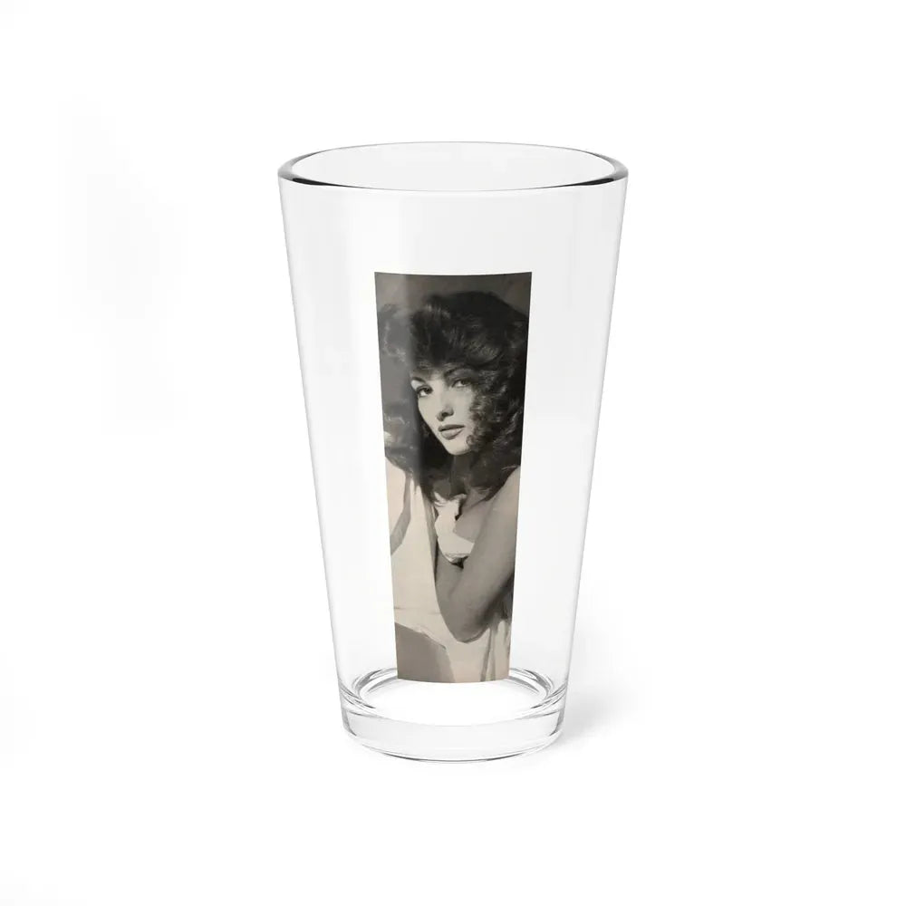Allison Hayes #180 - 1 B&W Photo from GenT Magazine Oct. '58 Page 59 (Vintage Female Icon) Pint Glass 16oz 16oz - Go Mug Yourself