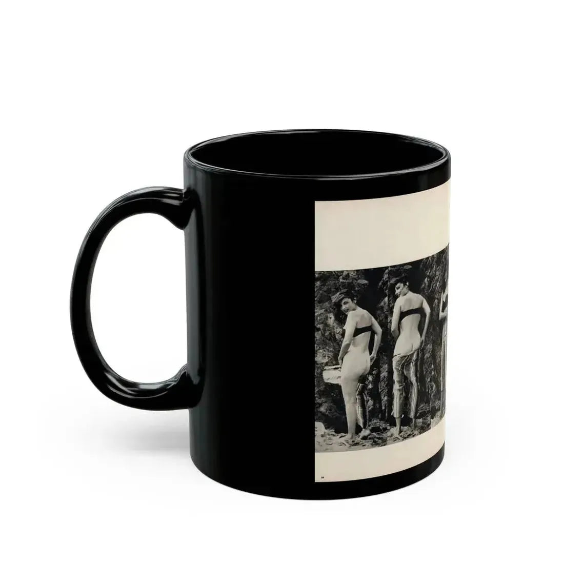 Allison Hayes #180 - Pages 3 & 4 of 5 with, 2 B&W Photos & Article Continued from GenT Mag. Oct. '58 (Vintage Female Icon) Black Coffee Mug - Go Mug Yourself