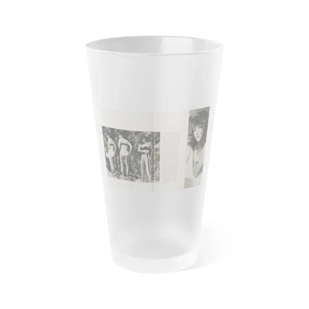 Allison Hayes #180 - Pages 3 & 4 of 5 with, 2 B&W Photos & Article Continued from GenT Mag. Oct. '58 (Vintage Female Icon) Frosted Pint Glass 16oz 16oz Frosted - Go Mug Yourself