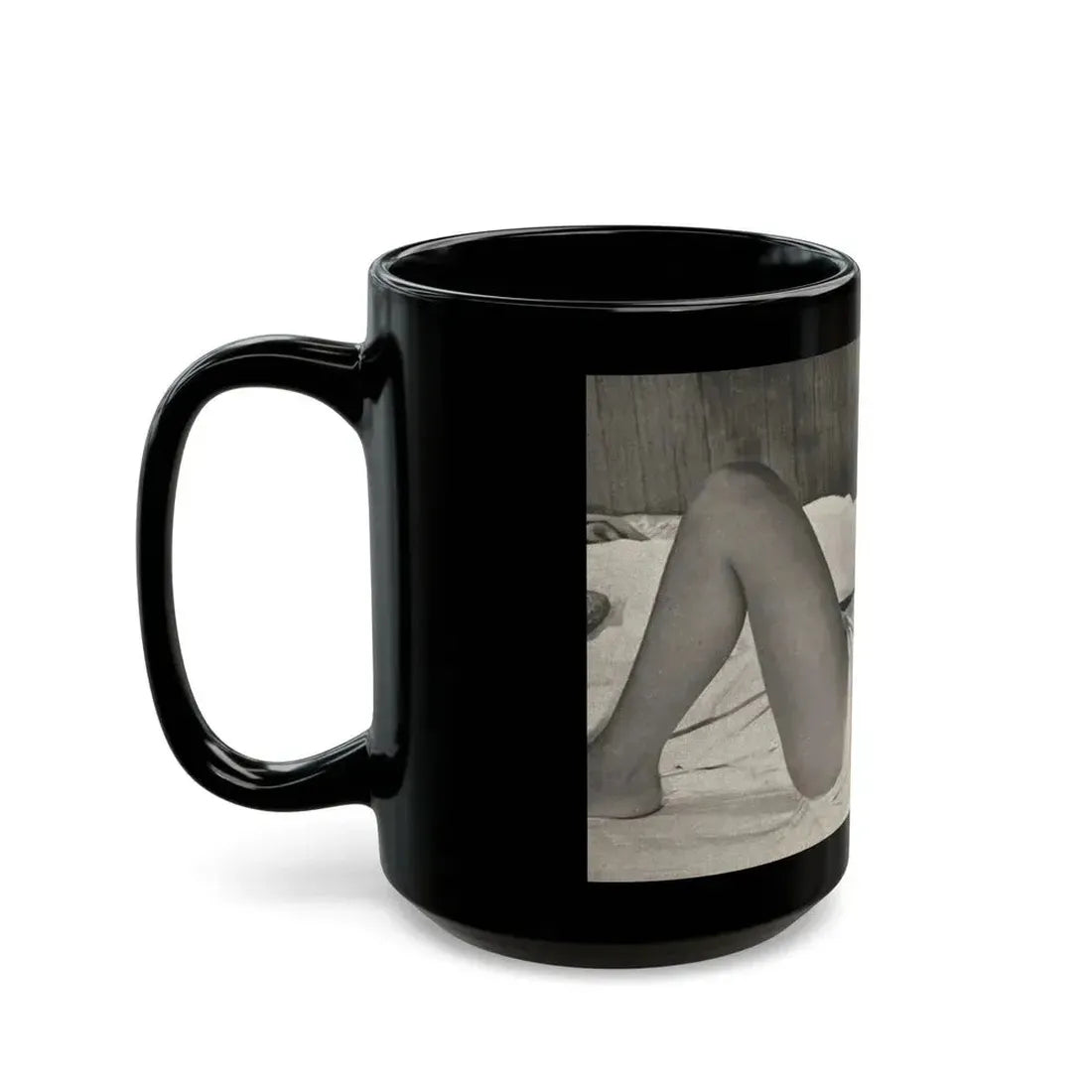 Allison Hayes #181- 1 B&W from GenT Magazine Oct. '58 Page 58 (Vintage Female Icon) Black Coffee Mug - Go Mug Yourself