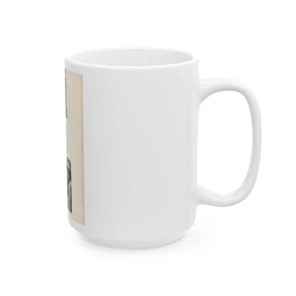 Allison Hayes #181 - Pages 5 of 5 with, 3 B&W Photos & End of Article from GenT Mag. Oct. '58 (Vintage Female Icon) White Coffee Mug - Go Mug Yourself