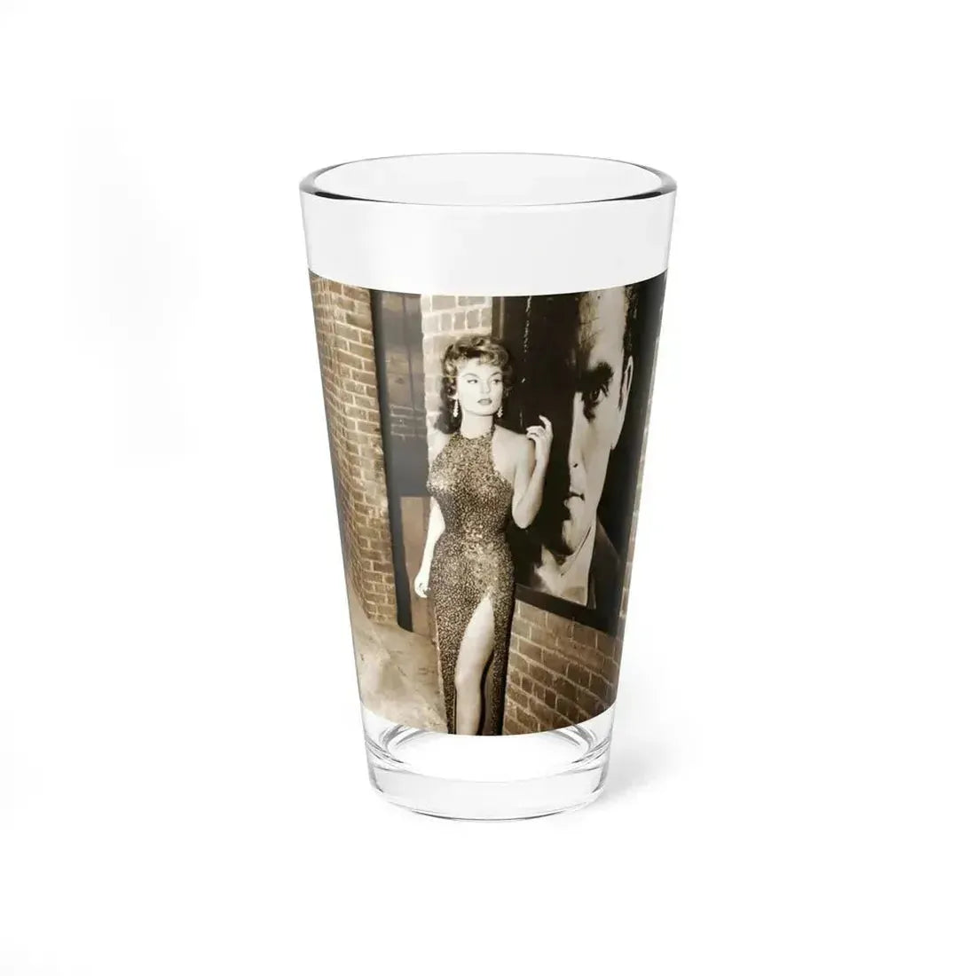 Allison Hayes #187 (Vintage Female Icon) Pint Glass 16oz 16oz - Go Mug Yourself