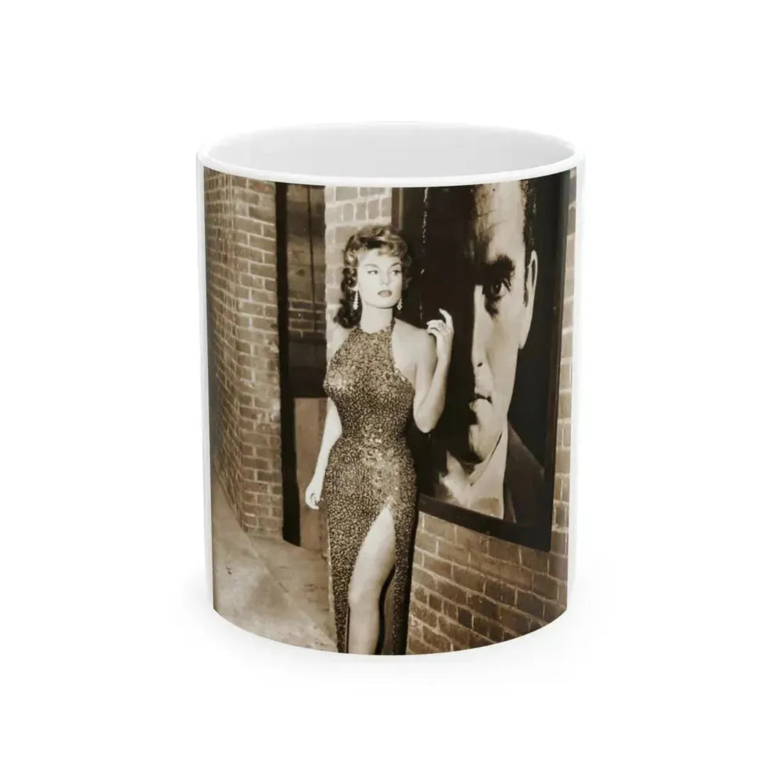 Allison Hayes #187 (Vintage Female Icon) White Coffee Mug 11oz - Go Mug Yourself