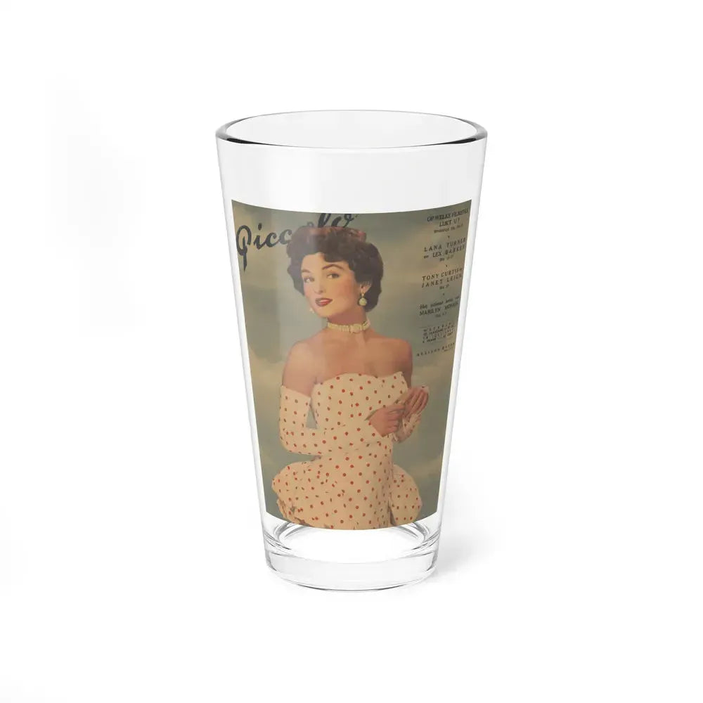 Allison Hayes #189 1 (Vintage Female Icon) Pint Glass 16oz 16oz - Go Mug Yourself