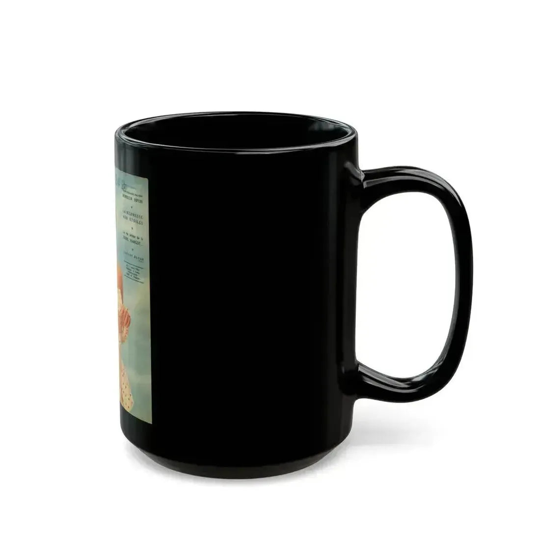 Allison Hayes #189 (Vintage Female Icon) Black Coffee Mug - Go Mug Yourself