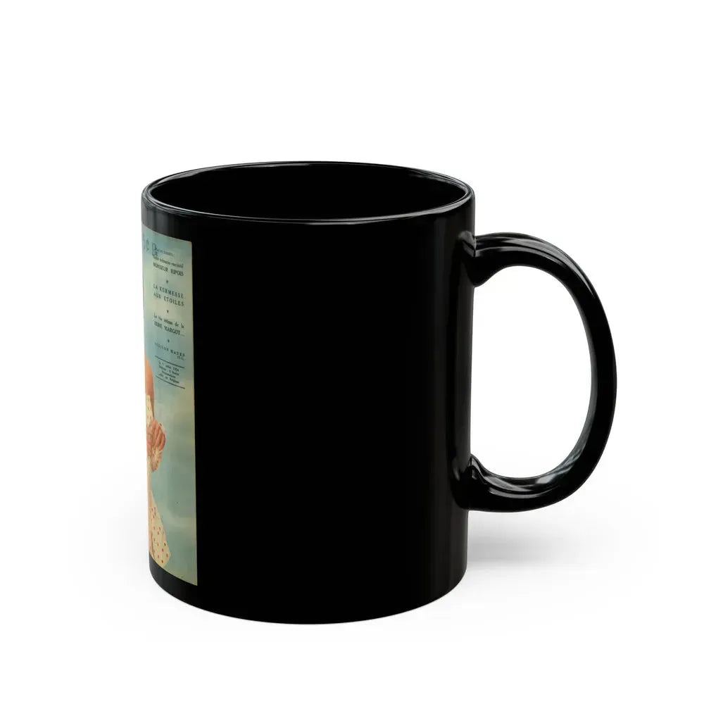 Allison Hayes #189 (Vintage Female Icon) Black Coffee Mug - Go Mug Yourself