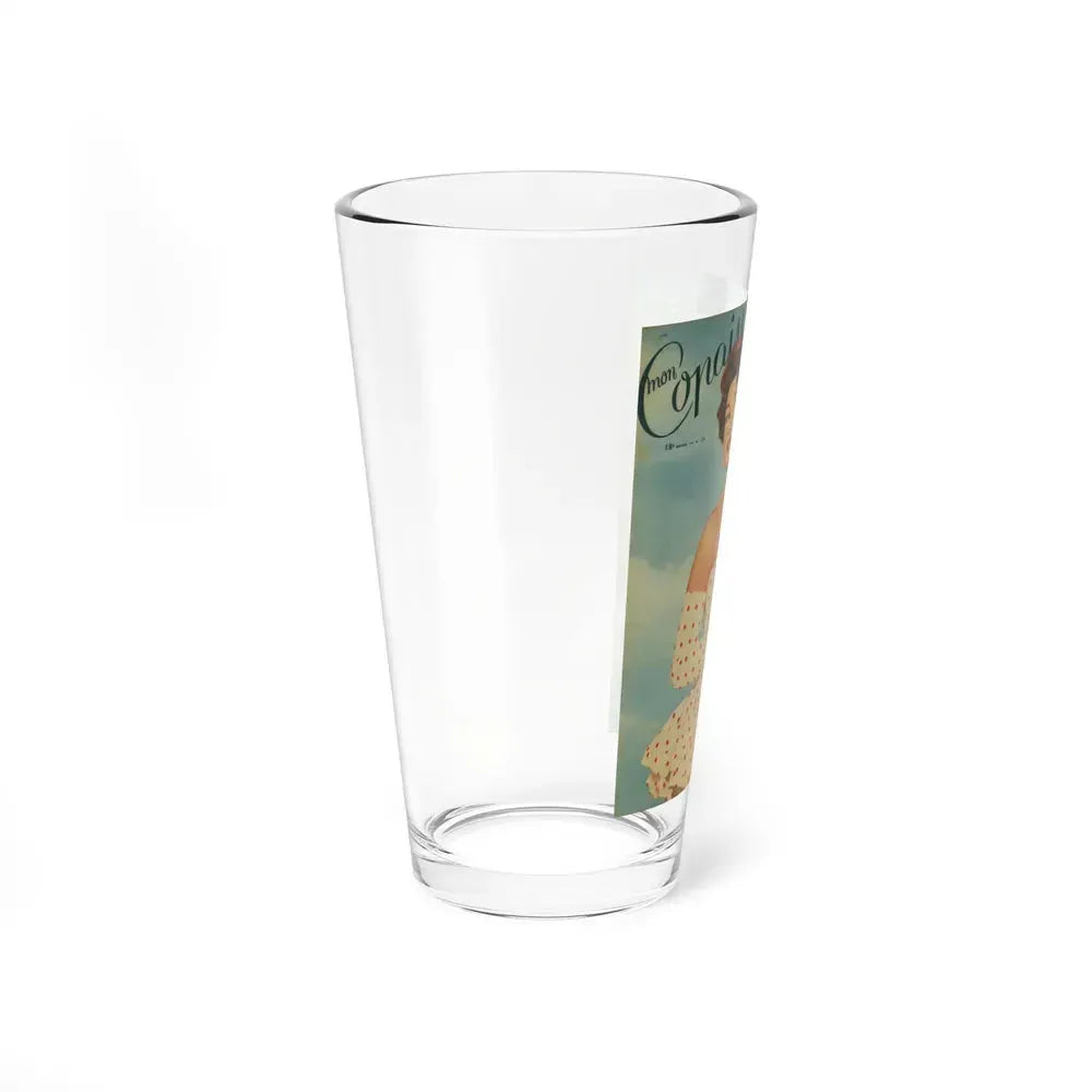 Allison Hayes #189 (Vintage Female Icon) Pint Glass 16oz - Go Mug Yourself