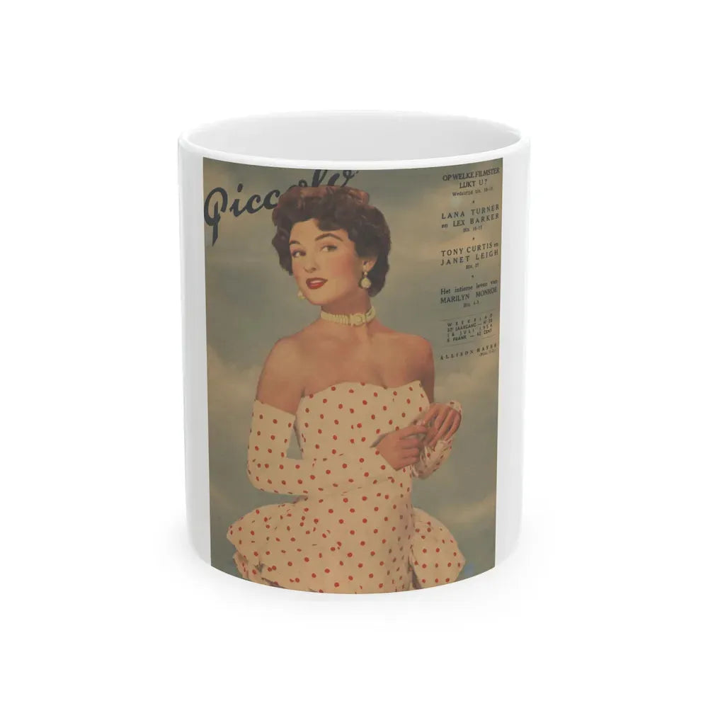 Allison Hayes #189_1 (Vintage Female Icon) White Coffee Mug 11oz - Go Mug Yourself