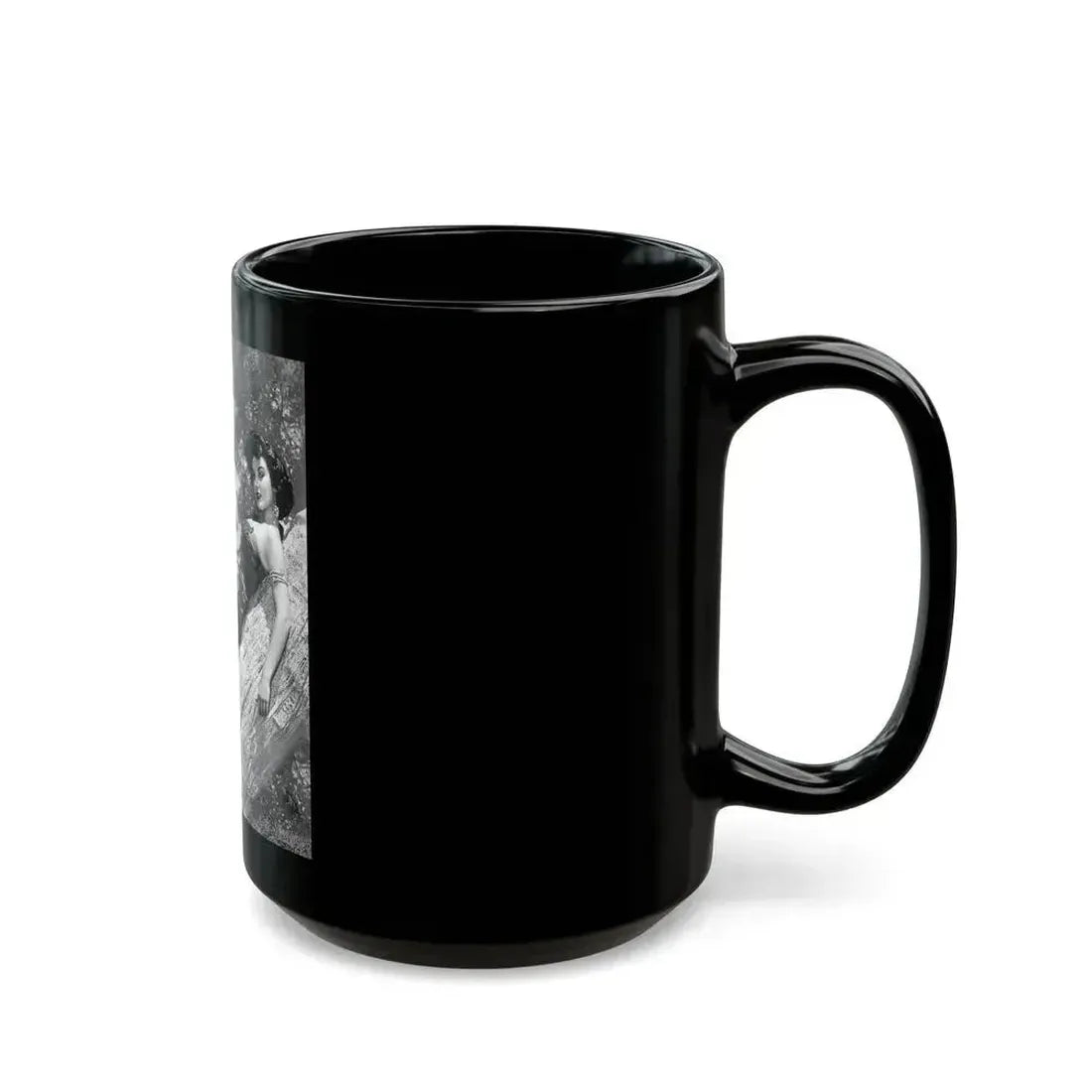 Allison Hayes #19 (Vintage Female Icon) Black Coffee Mug - Go Mug Yourself