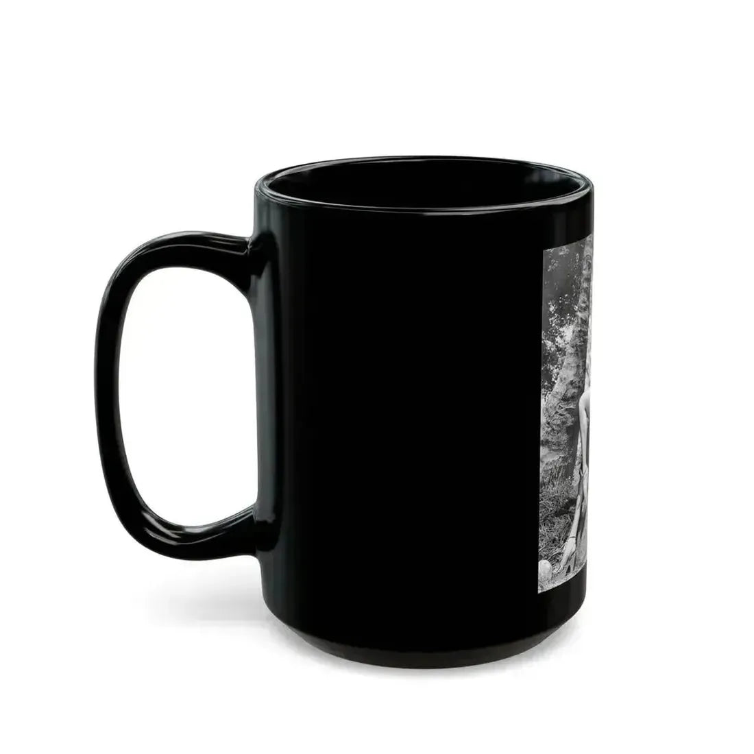 Allison Hayes #19 (Vintage Female Icon) Black Coffee Mug - Go Mug Yourself