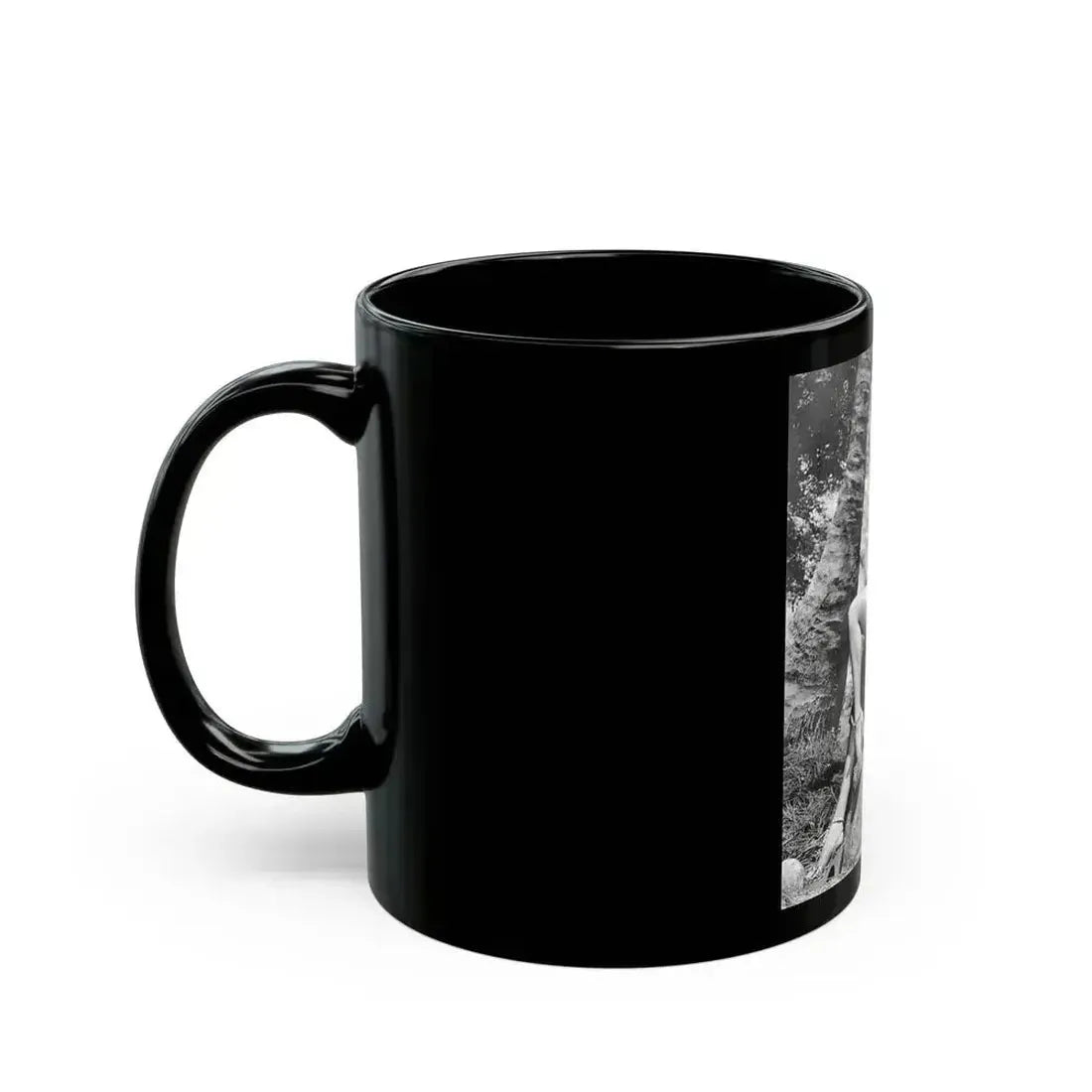 Allison Hayes #19 (Vintage Female Icon) Black Coffee Mug - Go Mug Yourself