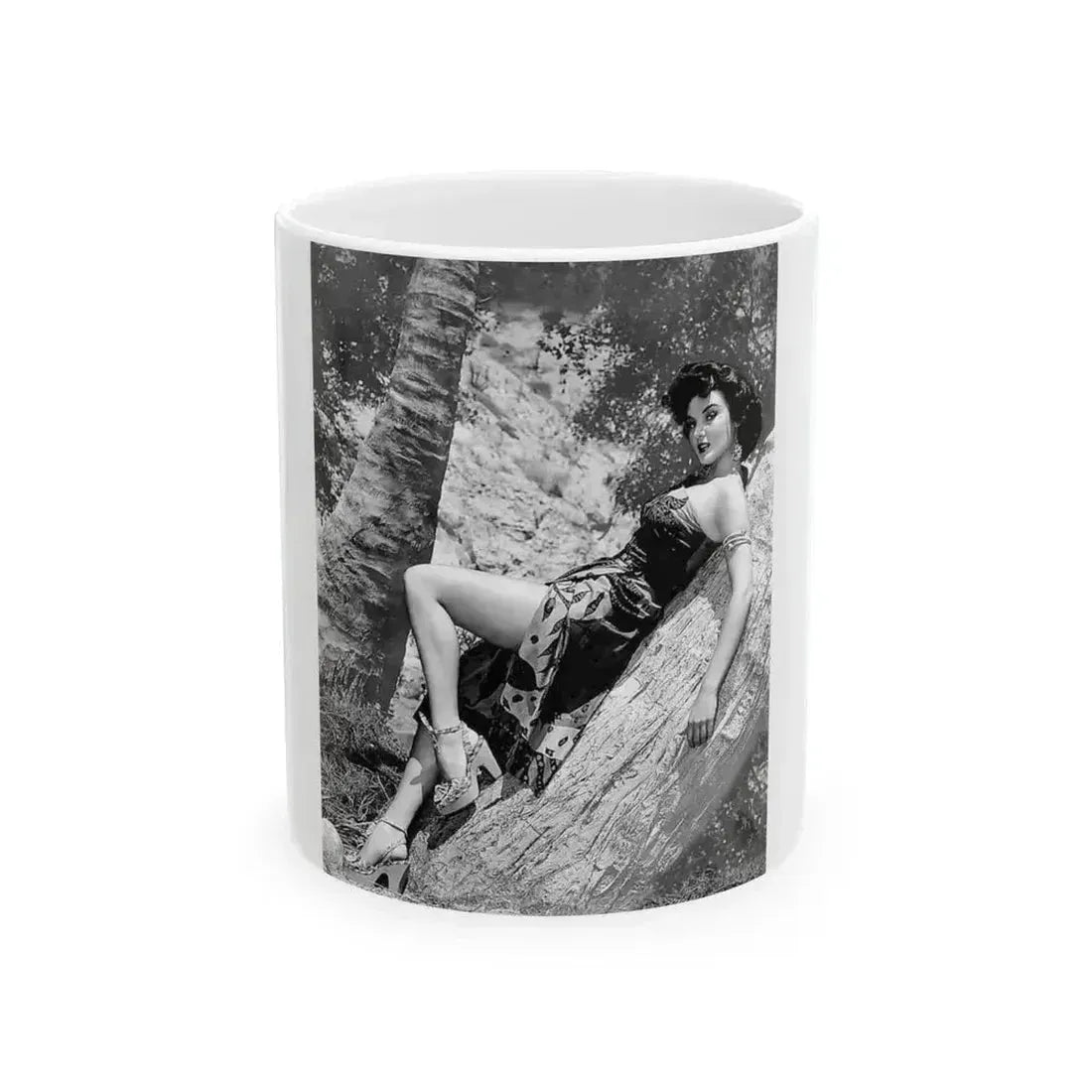 Allison Hayes #19 (Vintage Female Icon) White Coffee Mug 11oz - Go Mug Yourself