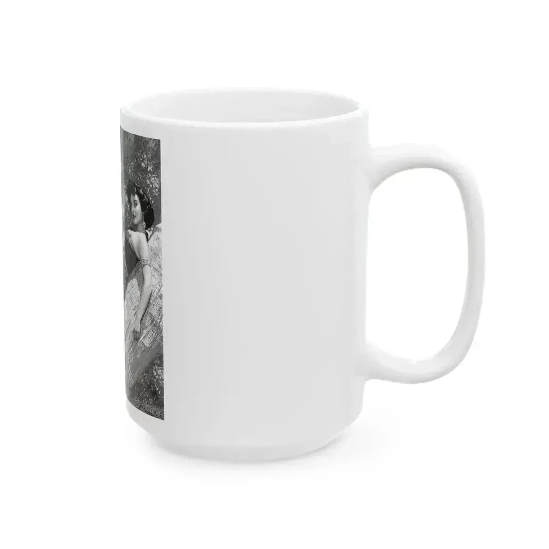Allison Hayes #19 (Vintage Female Icon) White Coffee Mug - Go Mug Yourself