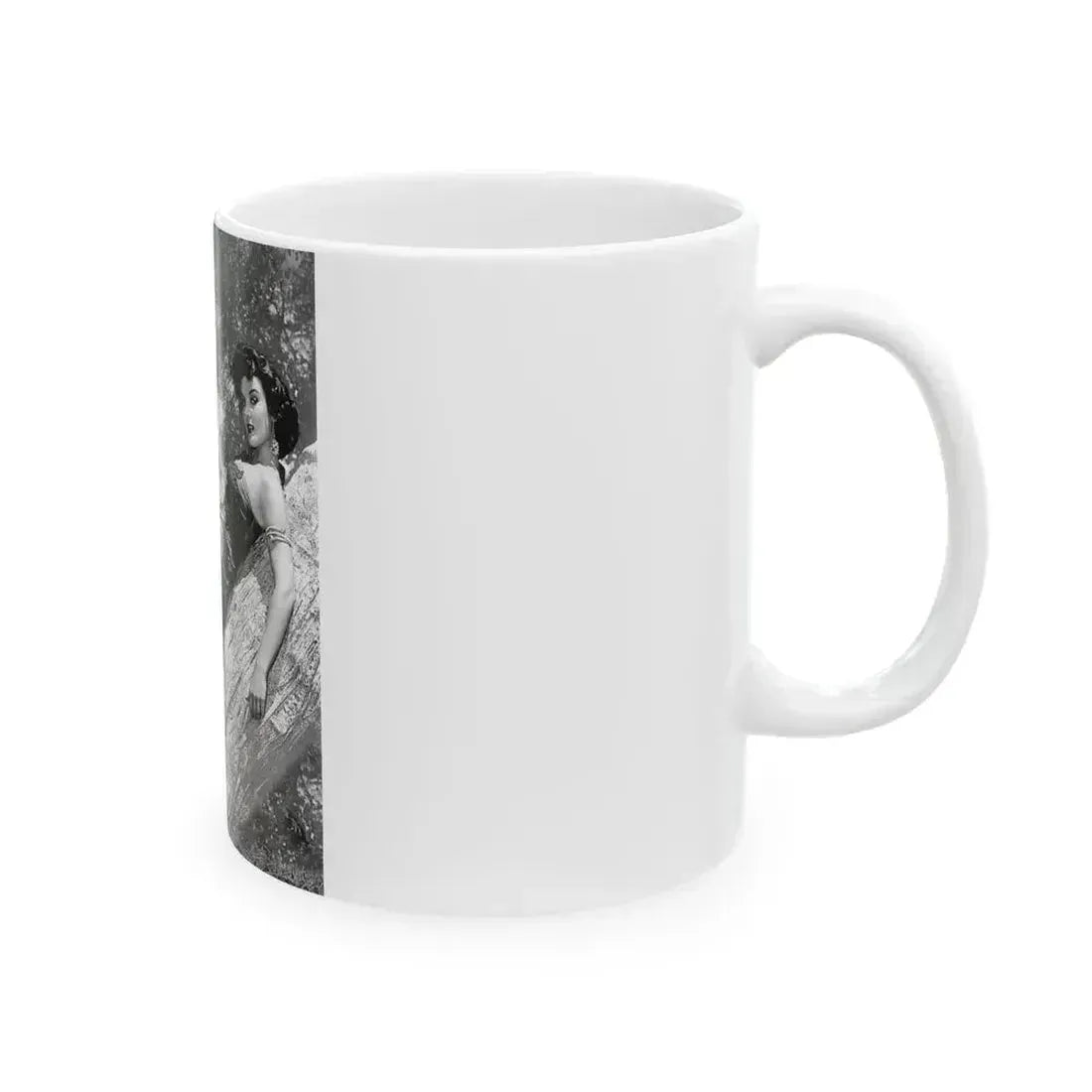 Allison Hayes #19 (Vintage Female Icon) White Coffee Mug - Go Mug Yourself