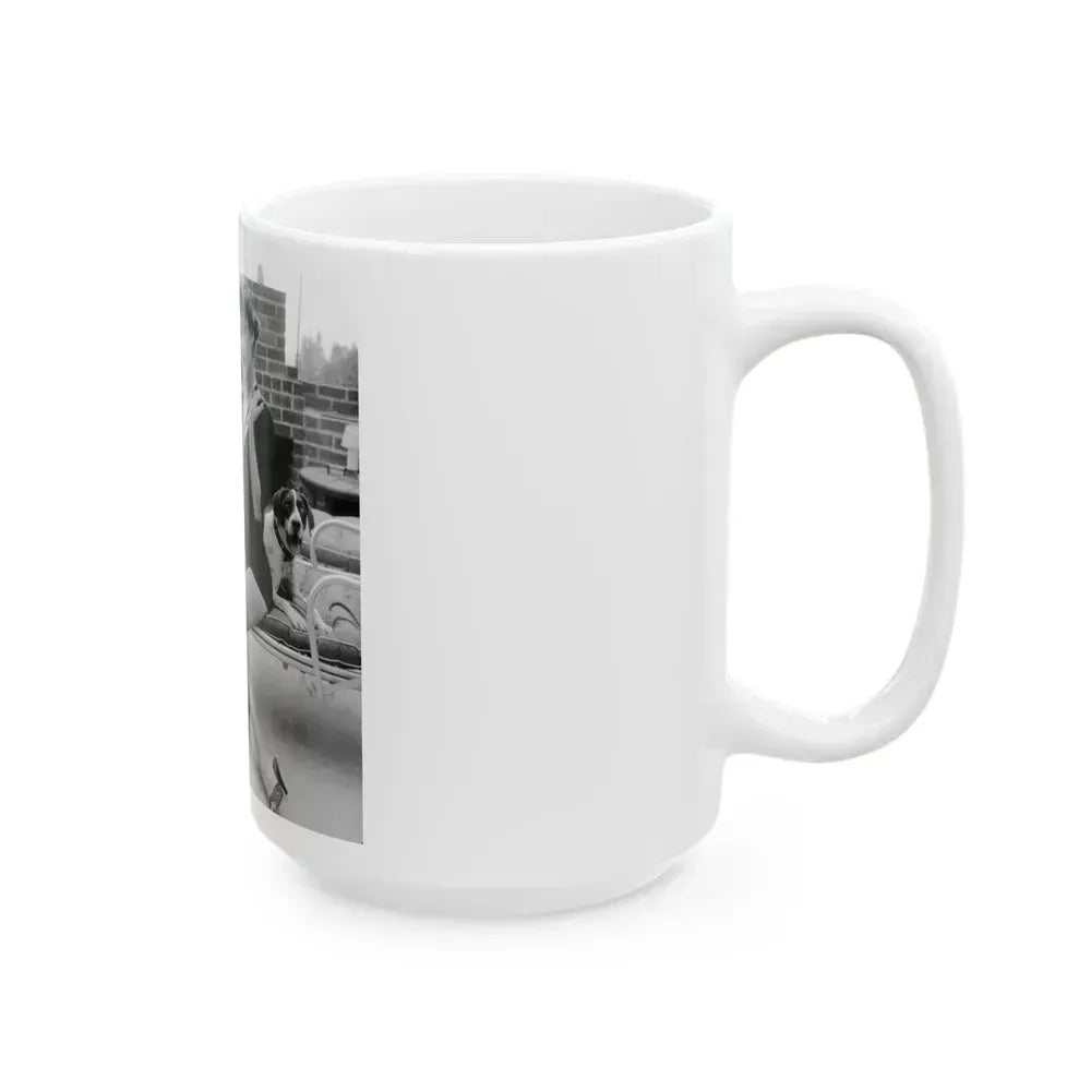 Allison Hayes #190 (Vintage Female Icon) White Coffee Mug - Go Mug Yourself