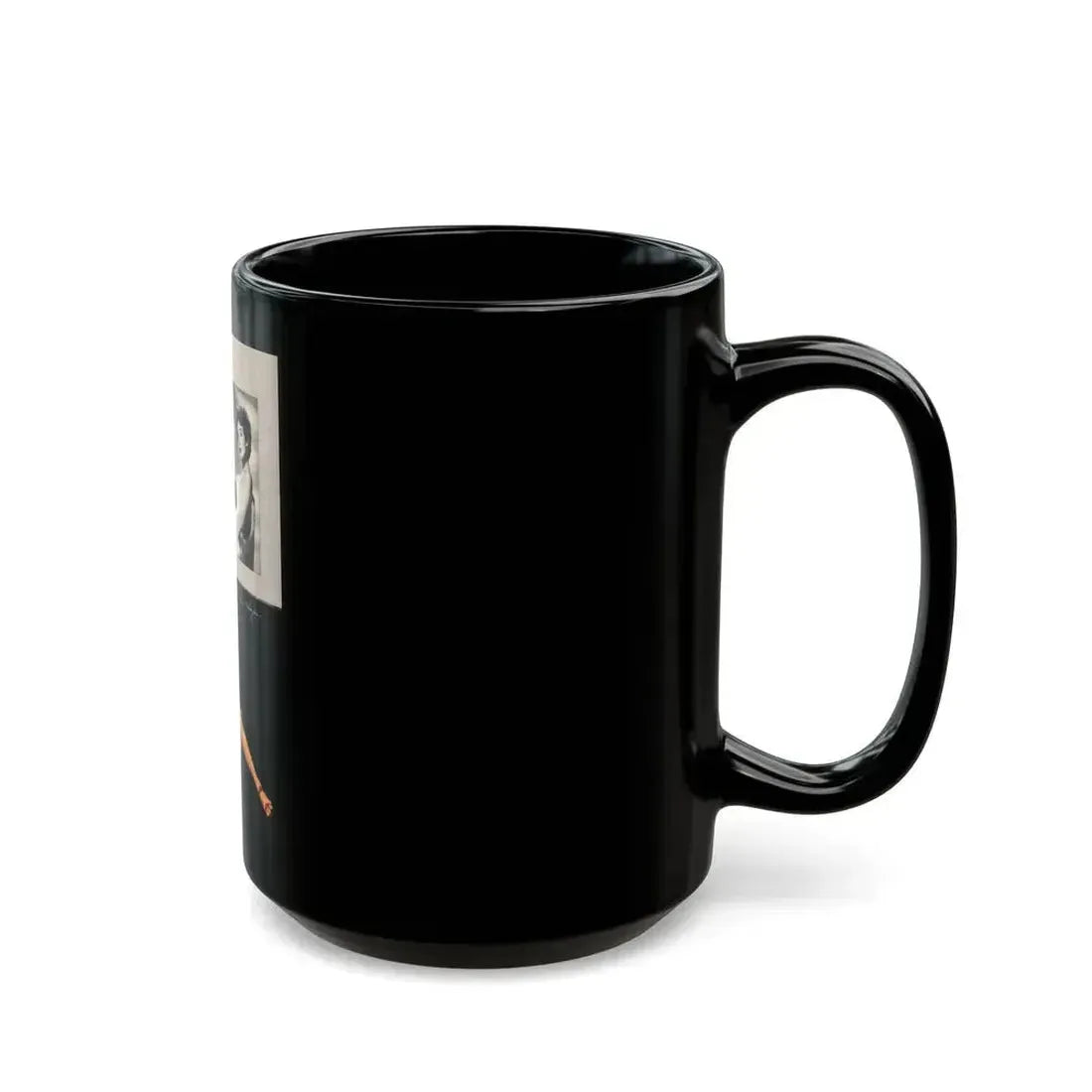 Allison Hayes #191 - Modern Screen Pin-Ups Mag. Issue #1 (Vintage Female Icon) Black Coffee Mug - Go Mug Yourself