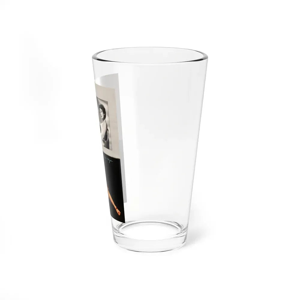 Allison Hayes #191 - Modern Screen Pin-Ups Mag. Issue #1 (Vintage Female Icon) Pint Glass 16oz - Go Mug Yourself