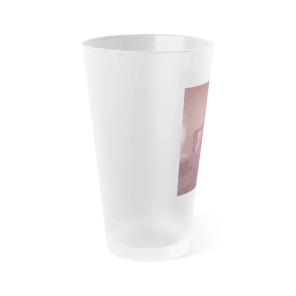 Allison Hayes #198 (Vintage Female Icon) Frosted Pint Glass 16oz - Go Mug Yourself