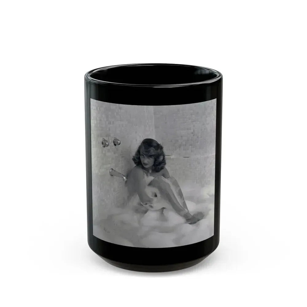 Allison Hayes #202 (Vintage Female Icon) Black Coffee Mug 15oz - Go Mug Yourself