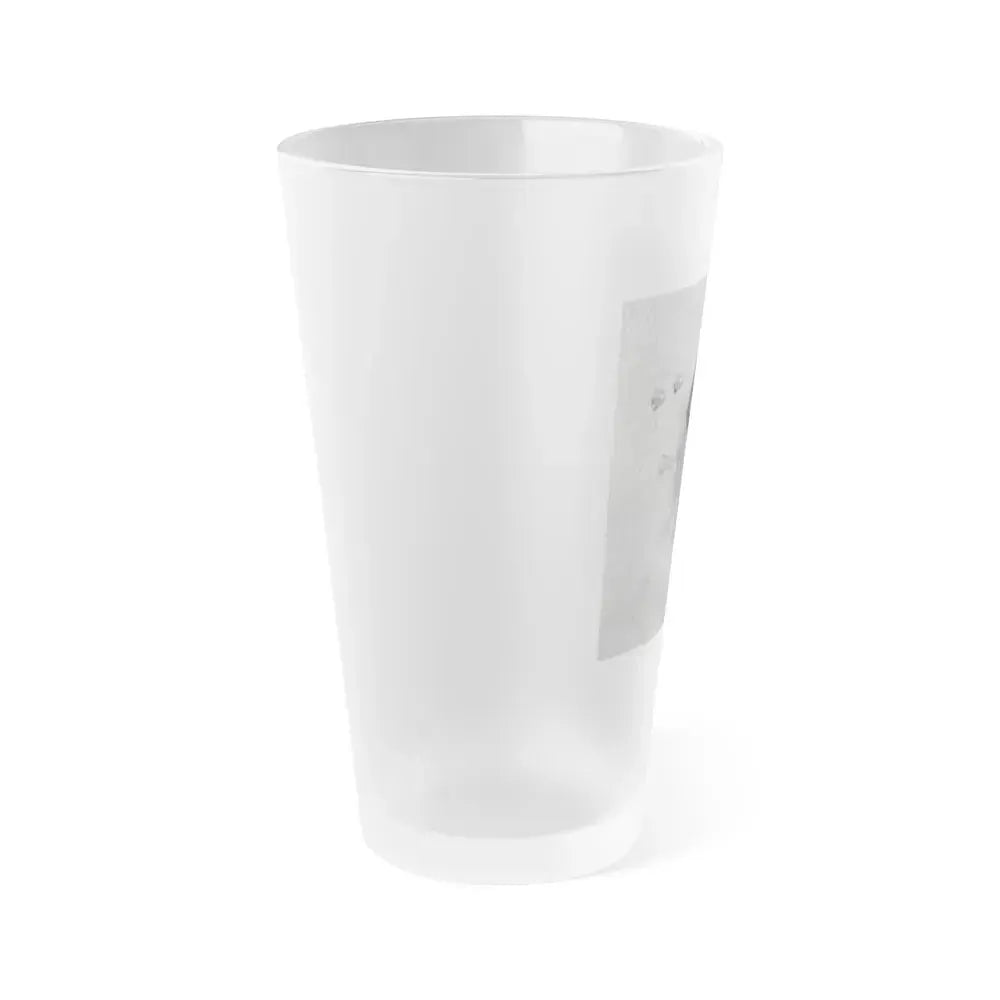 Allison Hayes #202 (Vintage Female Icon) Frosted Pint Glass 16oz - Go Mug Yourself