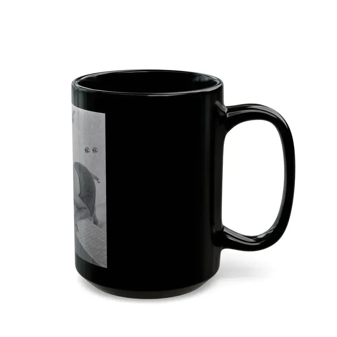 Allison Hayes #203 (Vintage Female Icon) Black Coffee Mug - Go Mug Yourself