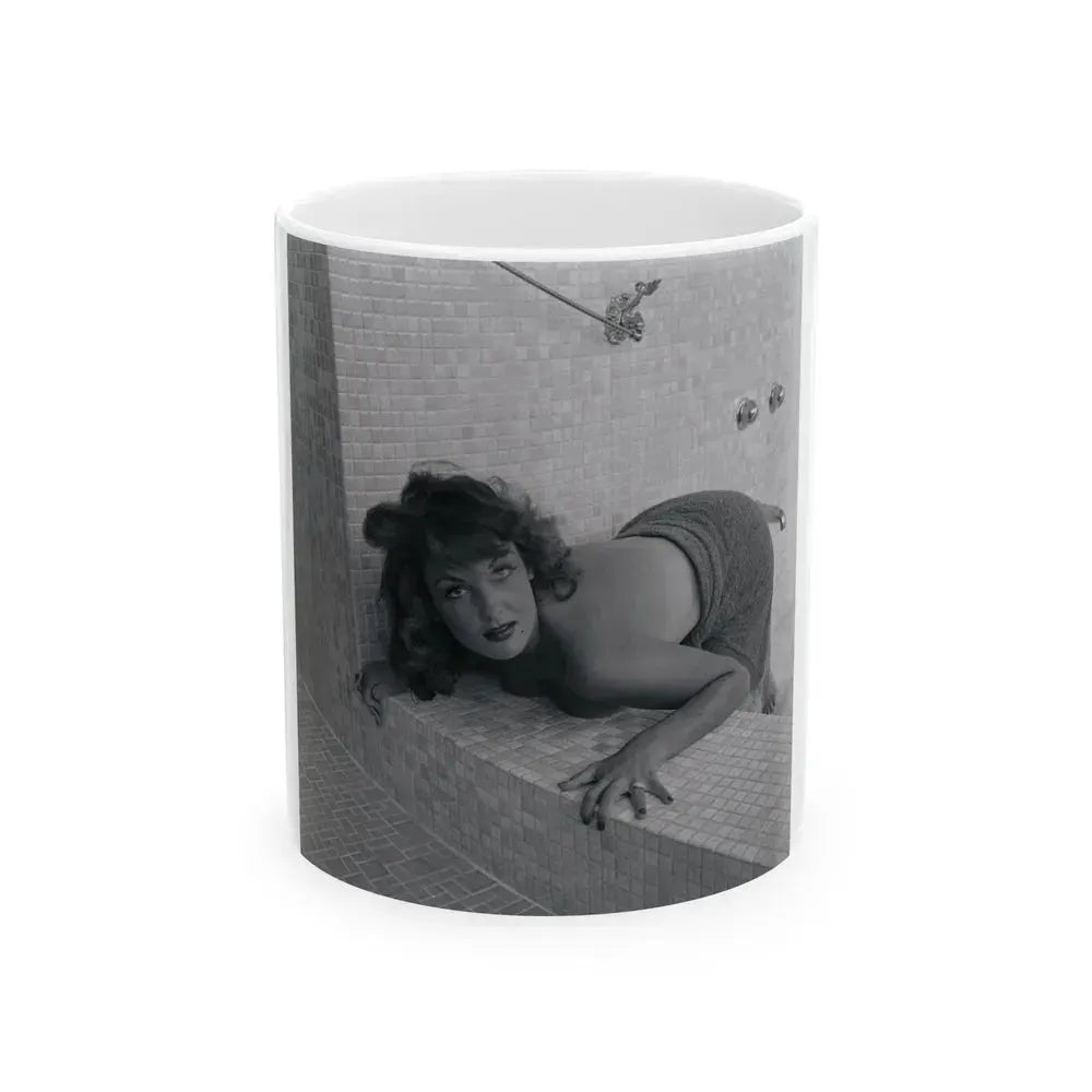 Allison Hayes #203 (Vintage Female Icon) White Coffee Mug 11oz - Go Mug Yourself
