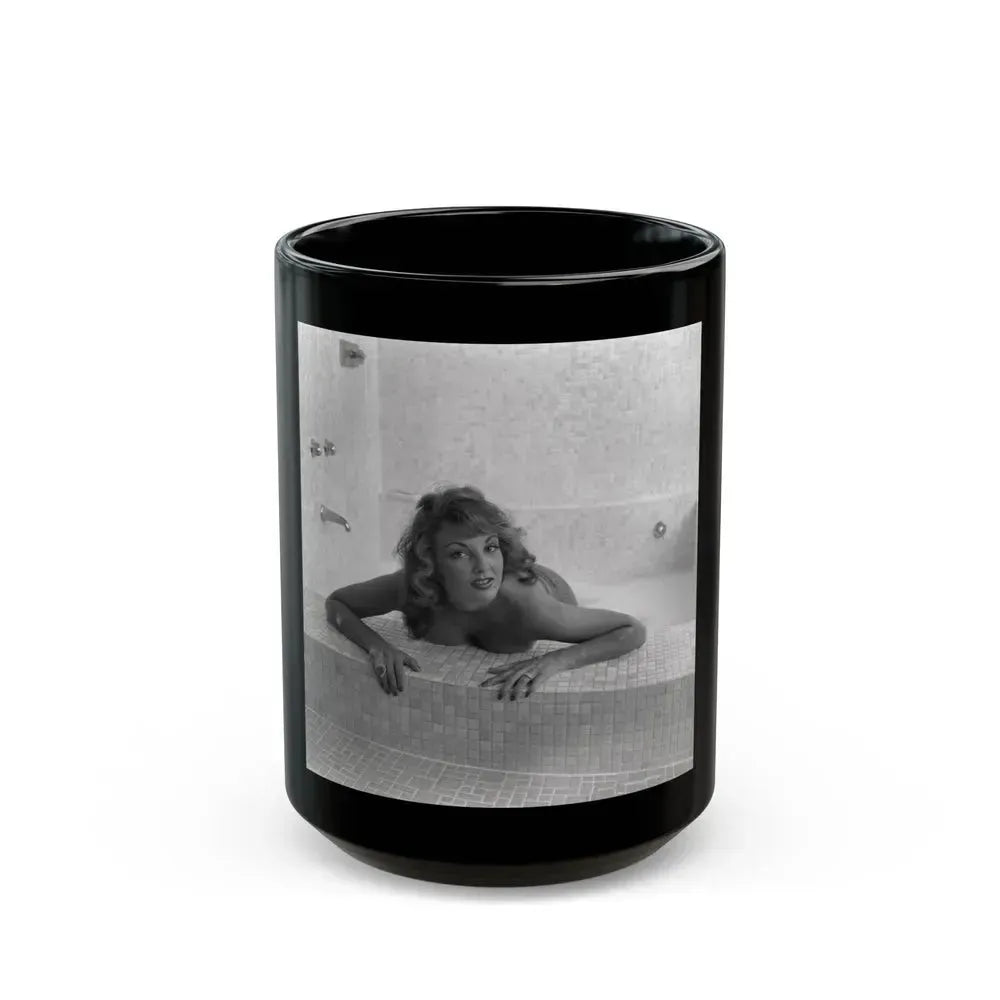 Allison Hayes #204 (Vintage Female Icon) Black Coffee Mug 15oz - Go Mug Yourself