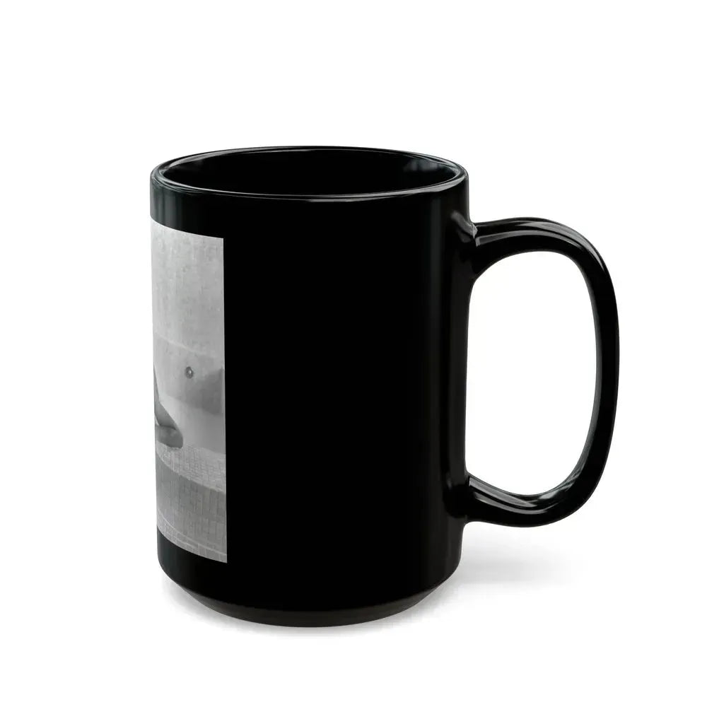 Allison Hayes #204 (Vintage Female Icon) Black Coffee Mug - Go Mug Yourself