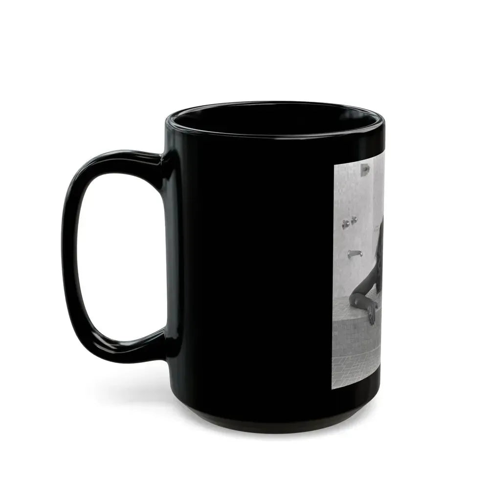 Allison Hayes #204 (Vintage Female Icon) Black Coffee Mug - Go Mug Yourself