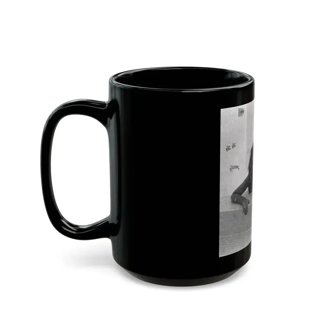 Allison Hayes #204 (Vintage Female Icon) Black Coffee Mug - Go Mug Yourself