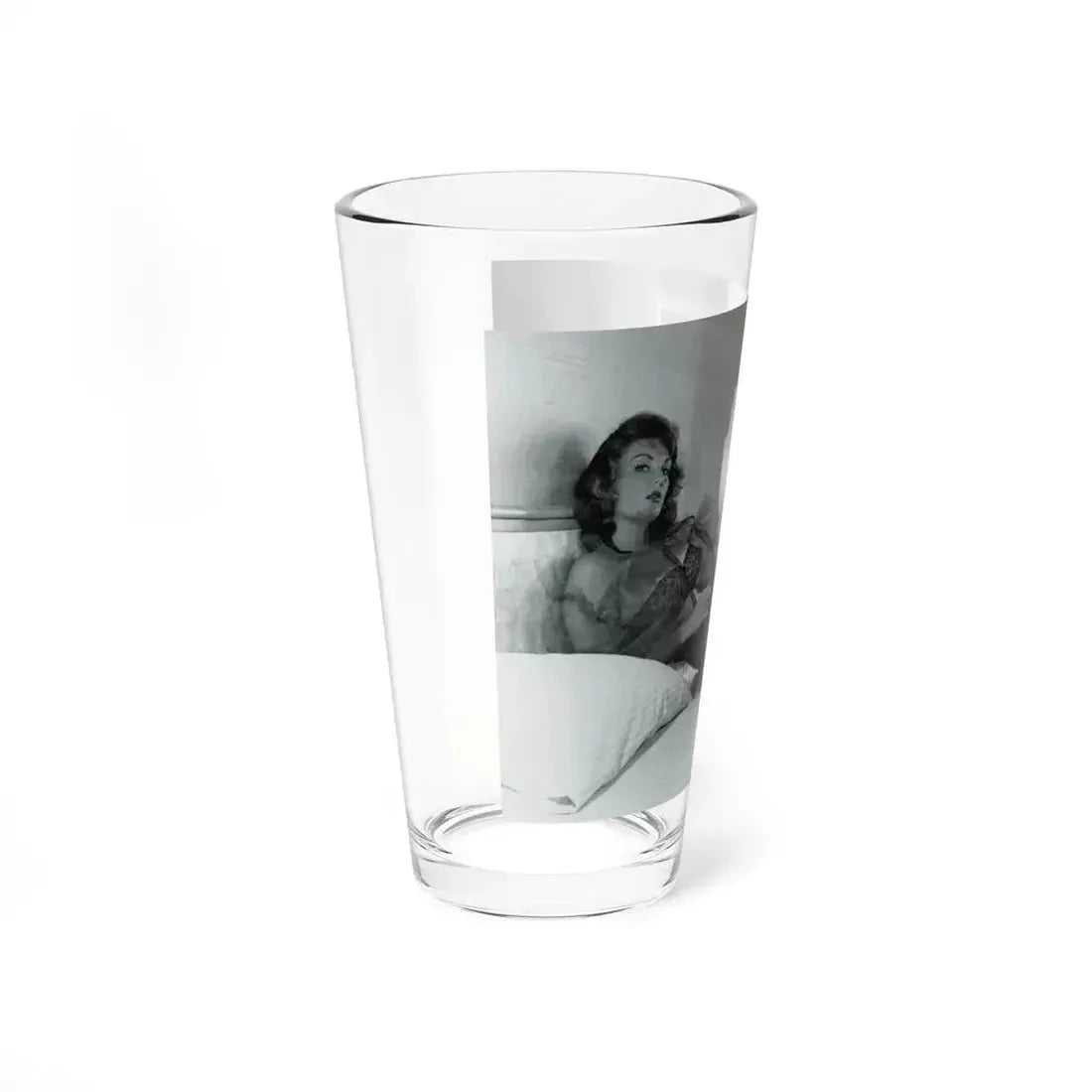 Allison Hayes #206 - Pages 8 with 1 B&W Photo & Article from Femmes Fatales Of The 1950's 1 (Vintage Female Icon) Pint Glass 16oz - Go Mug Yourself
