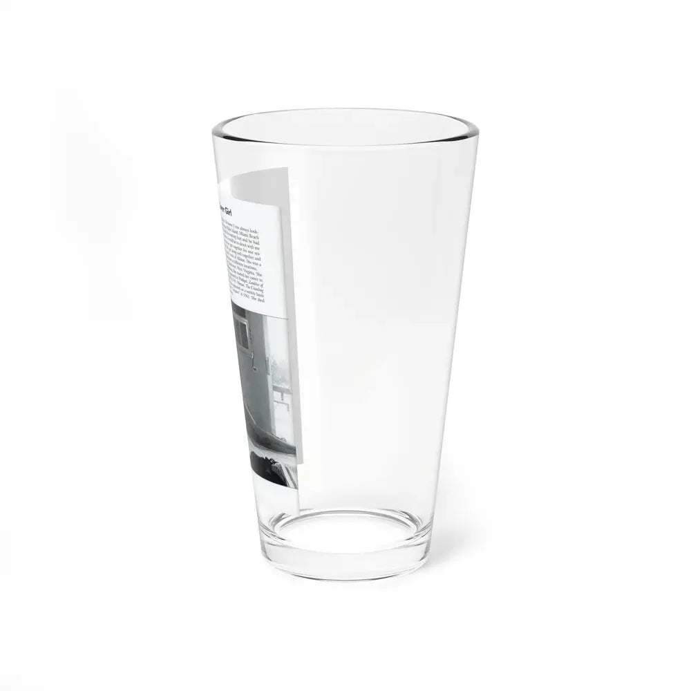 Allison Hayes #206 - Pages 8 with 1 B&W Photo & Article from Femmes Fatales Of The 1950's (Vintage Female Icon) Pint Glass 16oz - Go Mug Yourself
