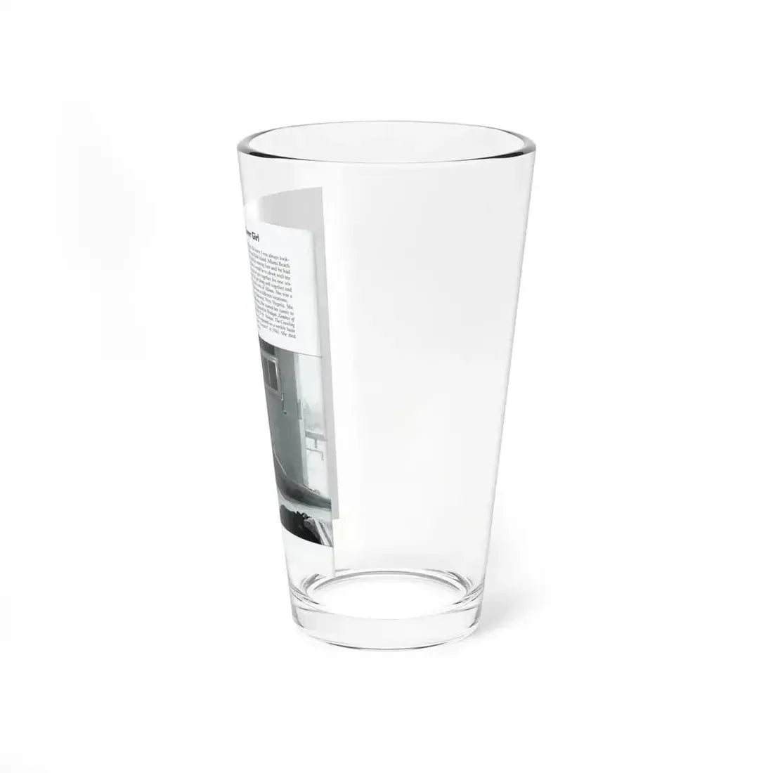 Allison Hayes #206 - Pages 8 with 1 B&W Photo & Article from Femmes Fatales Of The 1950's (Vintage Female Icon) Pint Glass 16oz - Go Mug Yourself