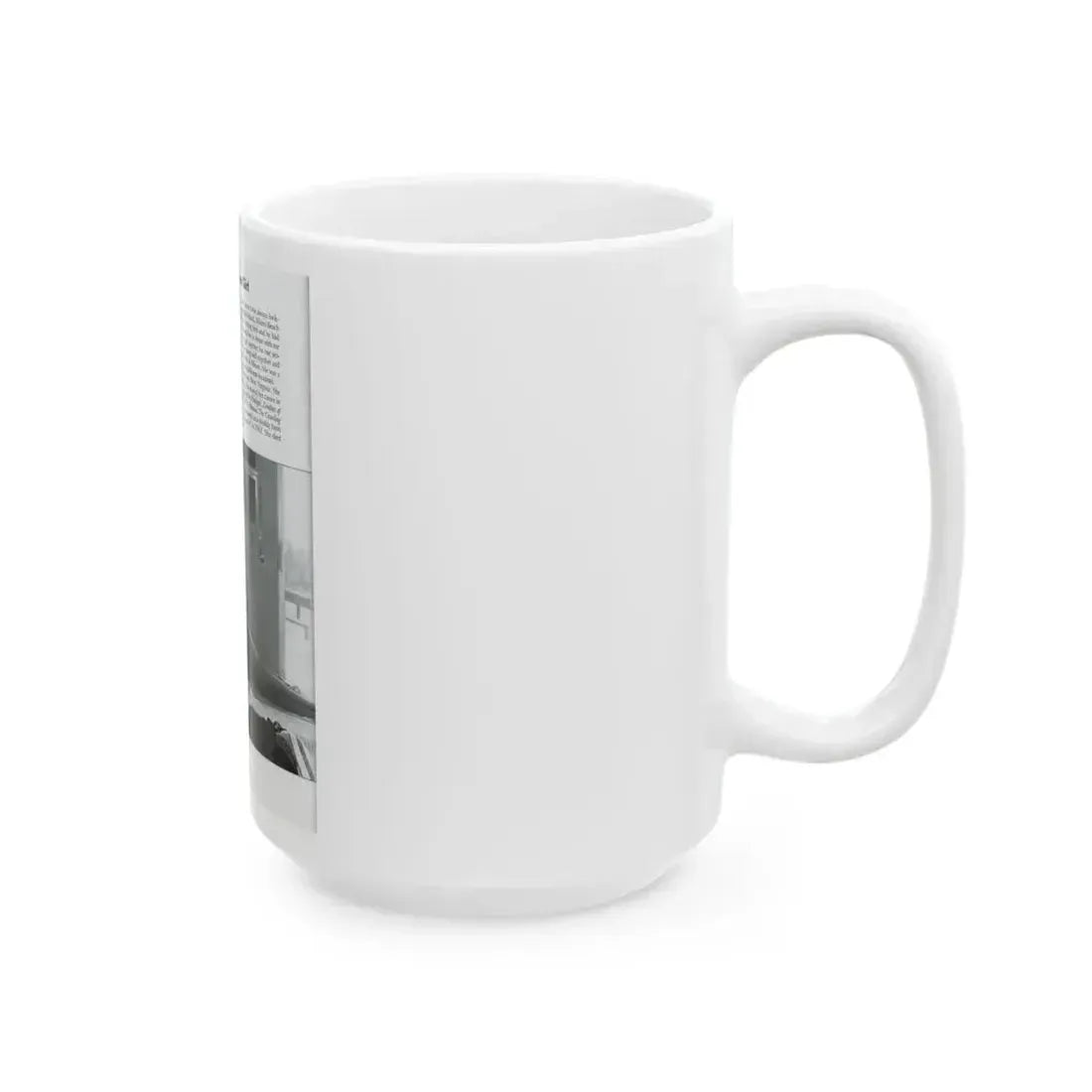 Allison Hayes #206 - Pages 8 with 1 B&W Photo & Article from Femmes Fatales Of The 1950's (Vintage Female Icon) White Coffee Mug - Go Mug Yourself