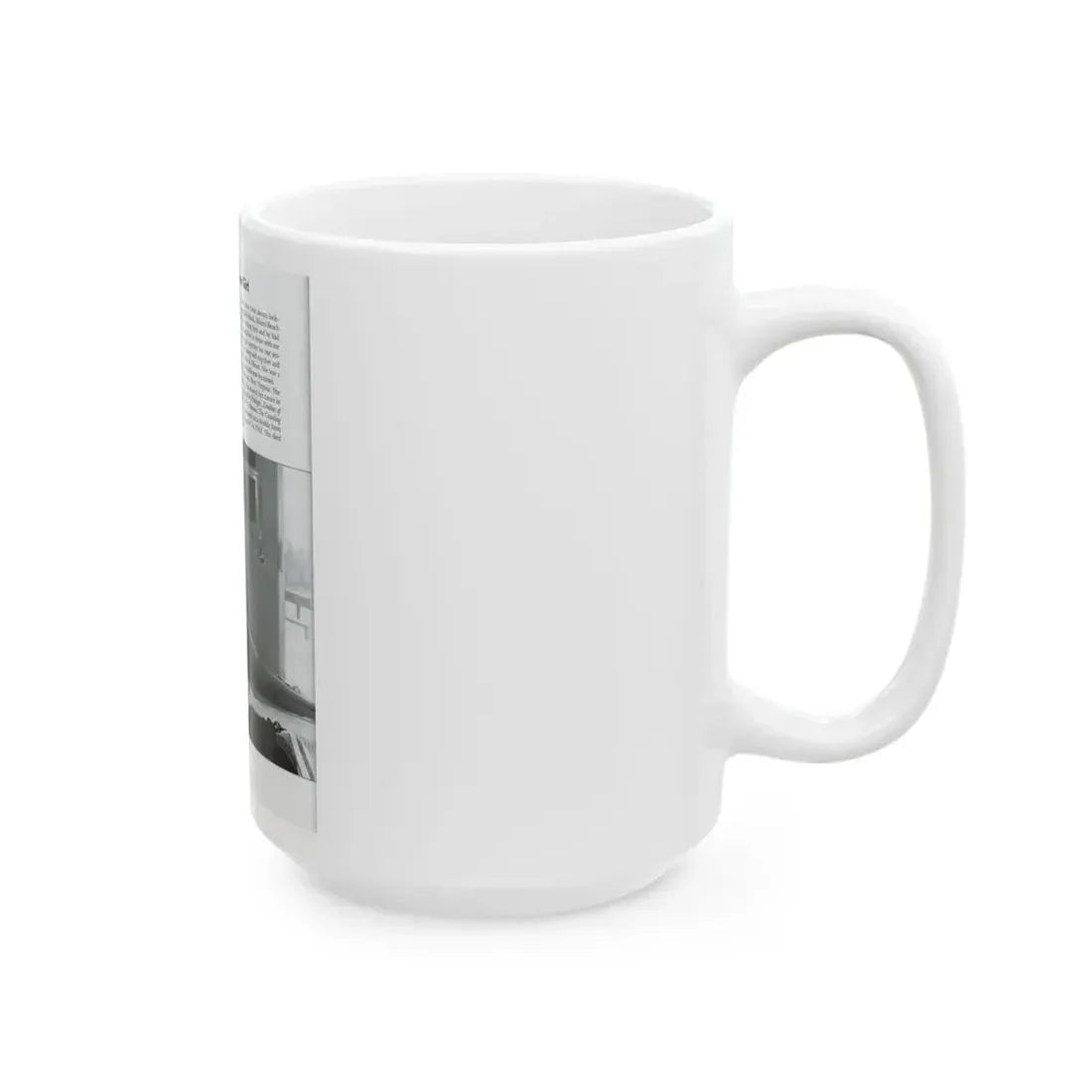 Allison Hayes #206 - Pages 8 with 1 B&W Photo & Article from Femmes Fatales Of The 1950's (Vintage Female Icon) White Coffee Mug - Go Mug Yourself