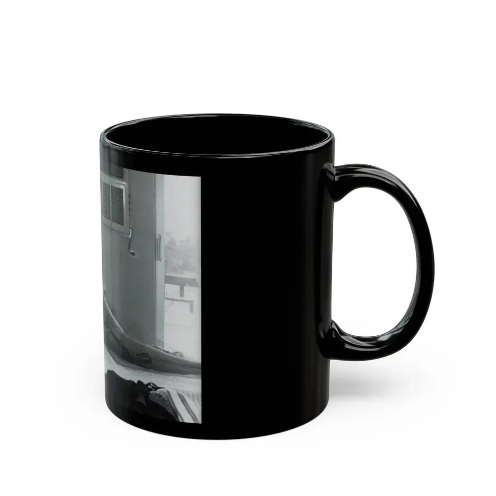 Allison Hayes #206 - Pages 8 with 1 B&W Photo & Article from Femmes Fatales Of The 1950's_1 (Vintage Female Icon) Black Coffee Mug - Go Mug Yourself